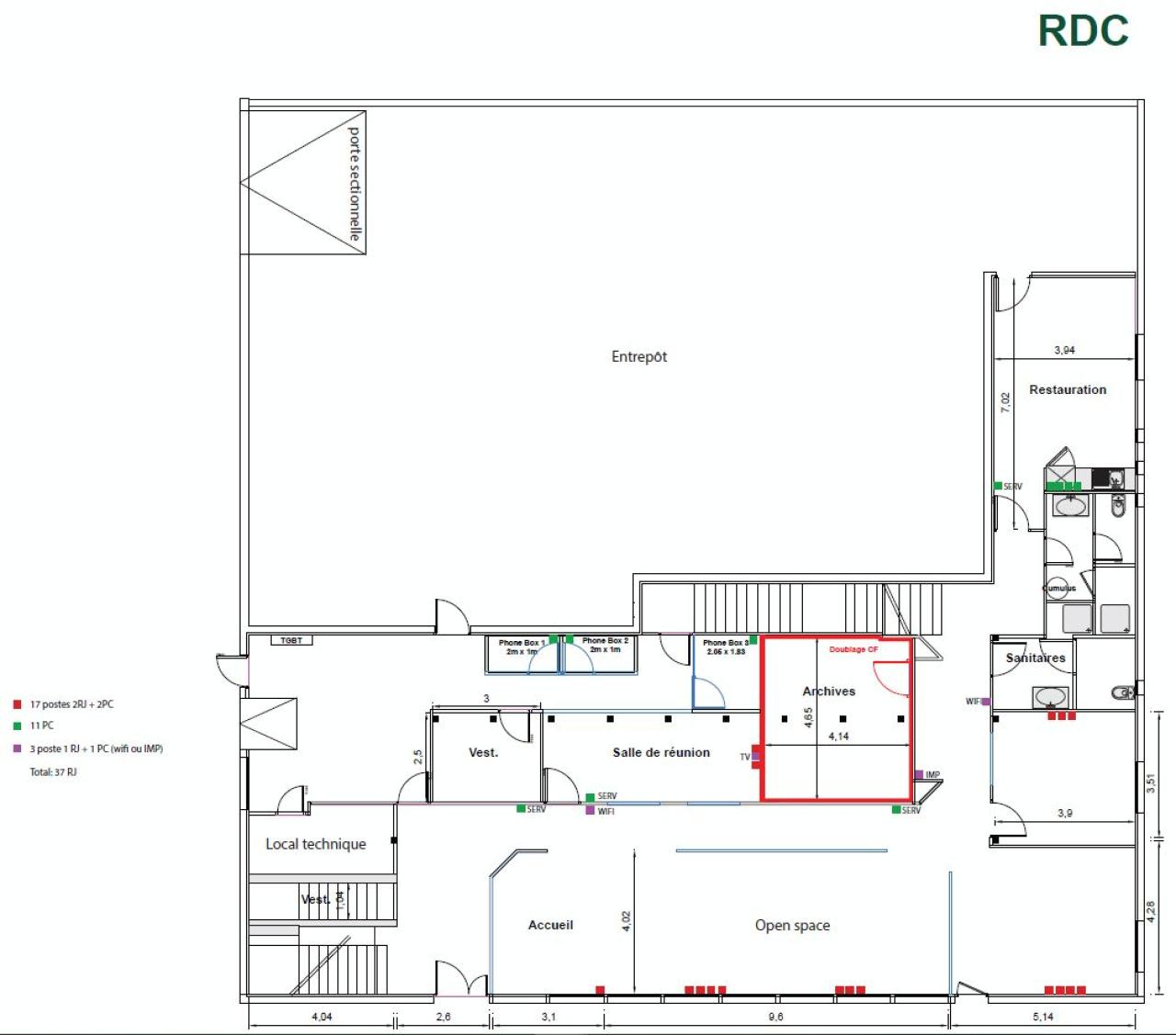 Bureau Toulouse 615m² Location bureau Toulouse Haute-Garonne OLBUR2428418 22